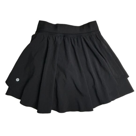 Lululemon Court Rival High Rise Skirt *Tall *Black - Picture 4 of 10